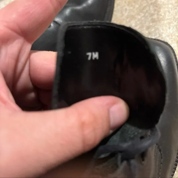 “Nine West” Leather Lace Up Boots! - Picture 4 of 6